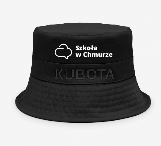 Kapelusz marki Kubota z logo Szkoły w Chmurze - obrazek 2