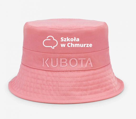 Kapelusz marki Kubota z logo Szkoły w Chmurze - obrazek 3