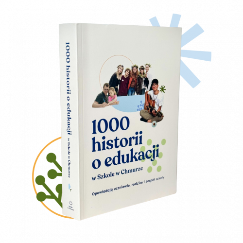 1000 historii o edukacji w Szkole w Chmurze. Opowiadają uczniowie, rodzice i zespół szkoły